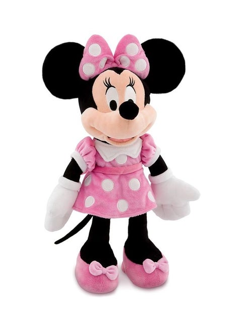 Cute and soft huggable Minnie Mouse plush toy that is hand washable
