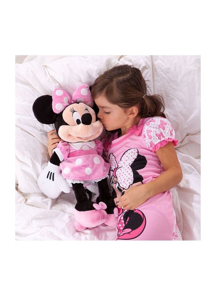 MARAH TOYS Cute and soft huggable Minnie Mouse plush toy that is hand washable  - Image 2
