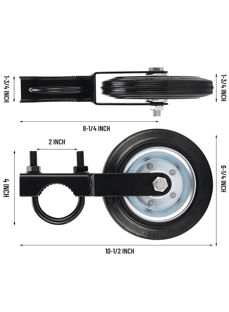 general Heavy-duty gate caster outdoor door frame auxiliary wheels metal fence gate wheels suitable for metal millennium gates - Image 3
