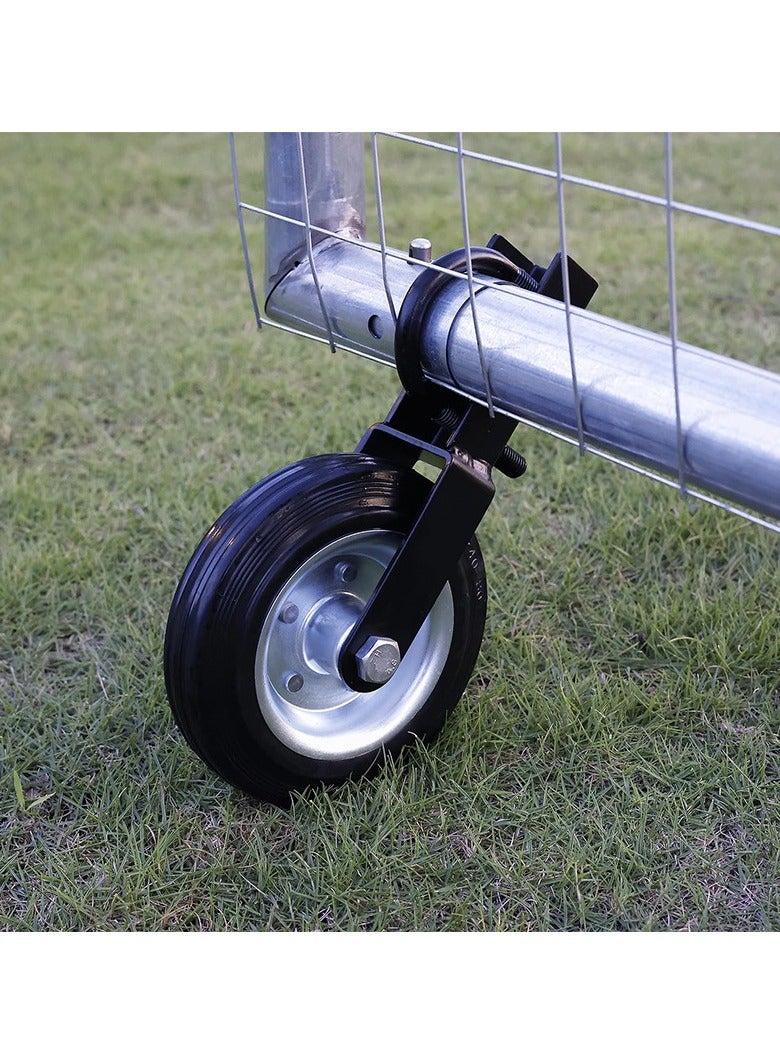general Heavy-duty gate caster outdoor door frame auxiliary wheels metal fence gate wheels suitable for metal millennium gates - Image 2
