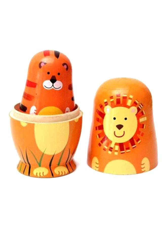 5-Piece Wooden Doll Set  - Image 3