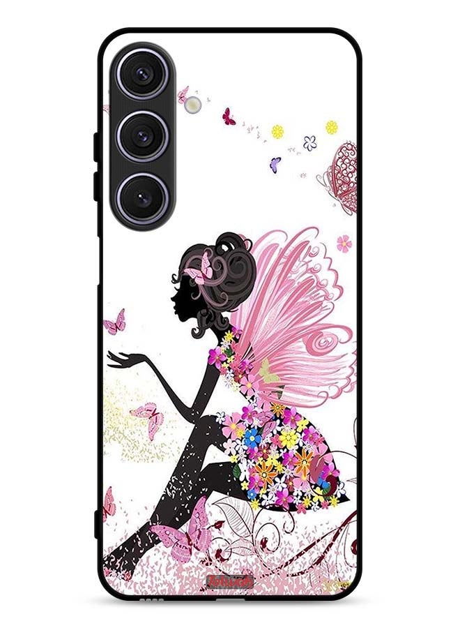 Tolwak Samsung Galaxy A17 Protective Case Cover Butterfly Girl Artwork