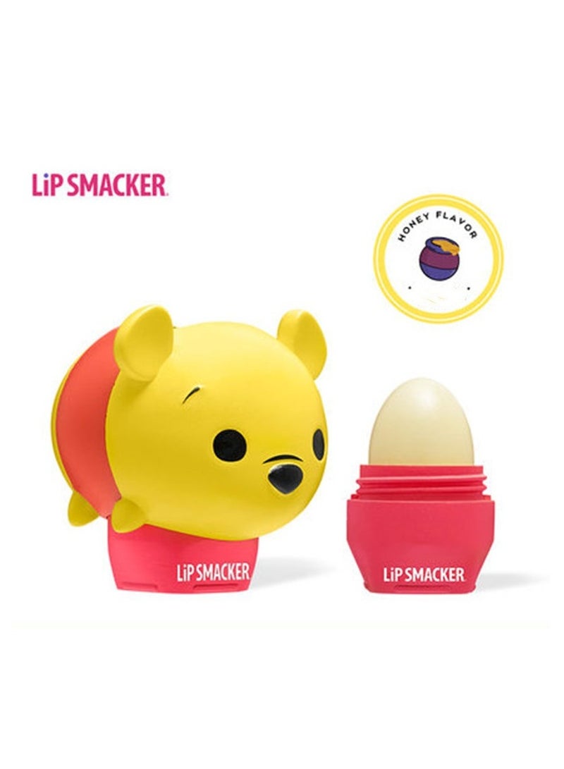 lip smacker diss co-branded winnie the pooh (honey flavor) lip balm cartoon lip moisturizing