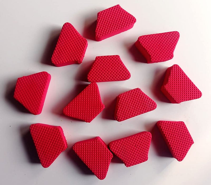Generic Multi Purpose Craft Work Foam AccessoriesCF0011 5 x 3 x 2 cm Red 12 Pcs  - Image 4