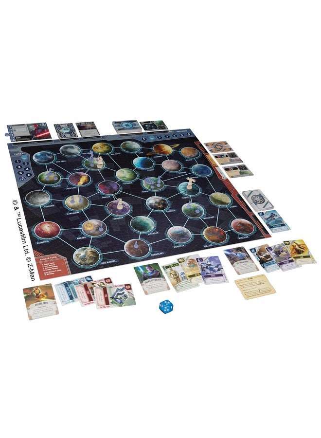 Z-Man Games Star Wars The Clone Wars Board Game | A Pandemic System | Tactical Strategy Game for Adults and Teens | Ages 14+ | 1-5 Players | Average Playtime 60 Minutes | Made by Z-Man Games  - Image 2