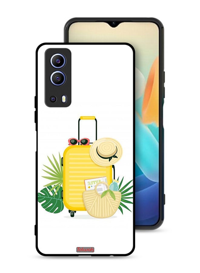 Tolwak Vivo Y72 5G Protective Case Cover Summer Digital Art - Image 1