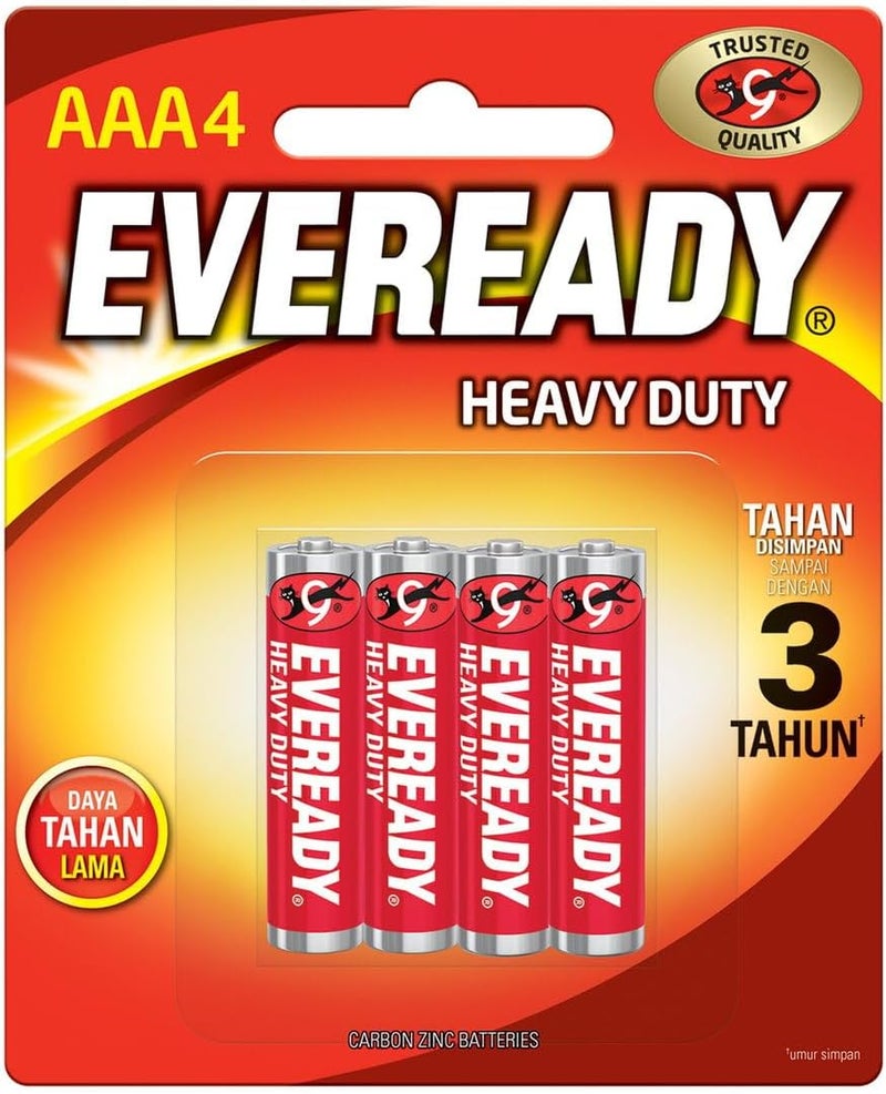 Eveready بطاريات إيفر ريدي C-Z 1012 AAA عبوة 4 قطع - Image 1