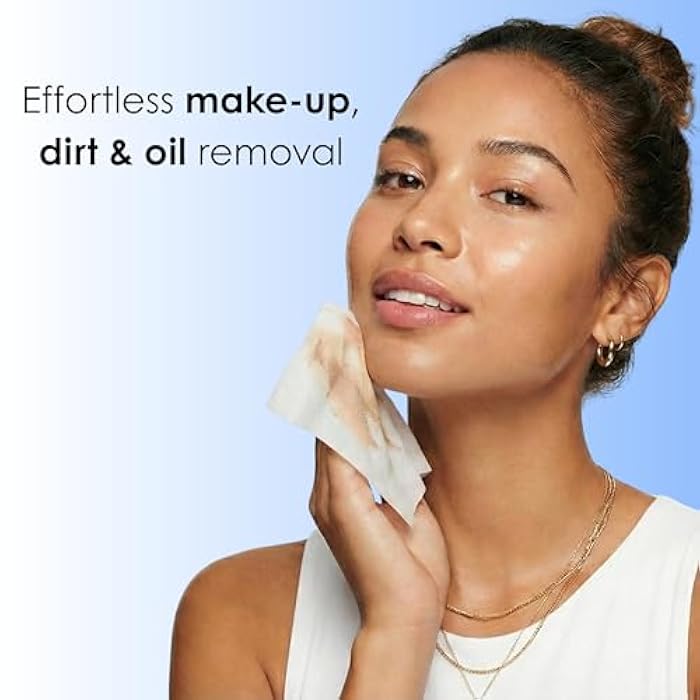 Global Beauty Care Retinol Makeup Remover Wipes - Gentle Daily Facial Cleansing Wipes for Sensitive Skin, Anti-Aging, Hydrating & Renewing For Radiant Smooth Skin, Travel-Friendly, 60 Count (1-Pack) - Image 2
