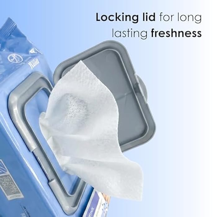 Global Beauty Care Retinol Makeup Remover Wipes - Gentle Daily Facial Cleansing Wipes for Sensitive Skin, Anti-Aging, Hydrating & Renewing For Radiant Smooth Skin, Travel-Friendly, 60 Count (1-Pack) - Image 5