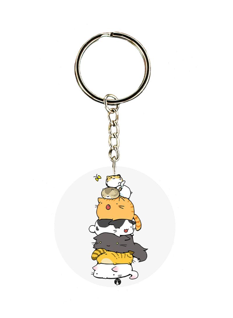 RKN Cats Key Chain