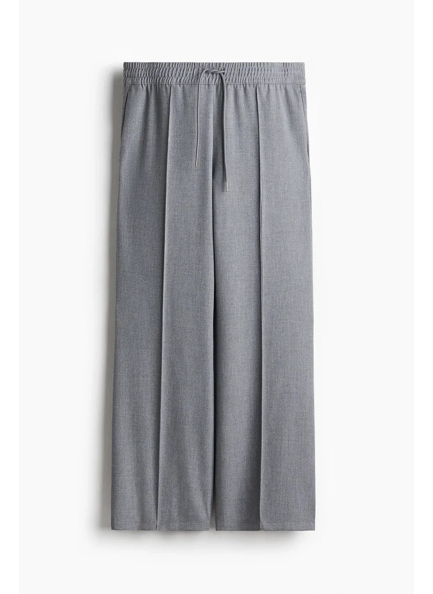 H&M Crease-Leg Drawstring Trousers