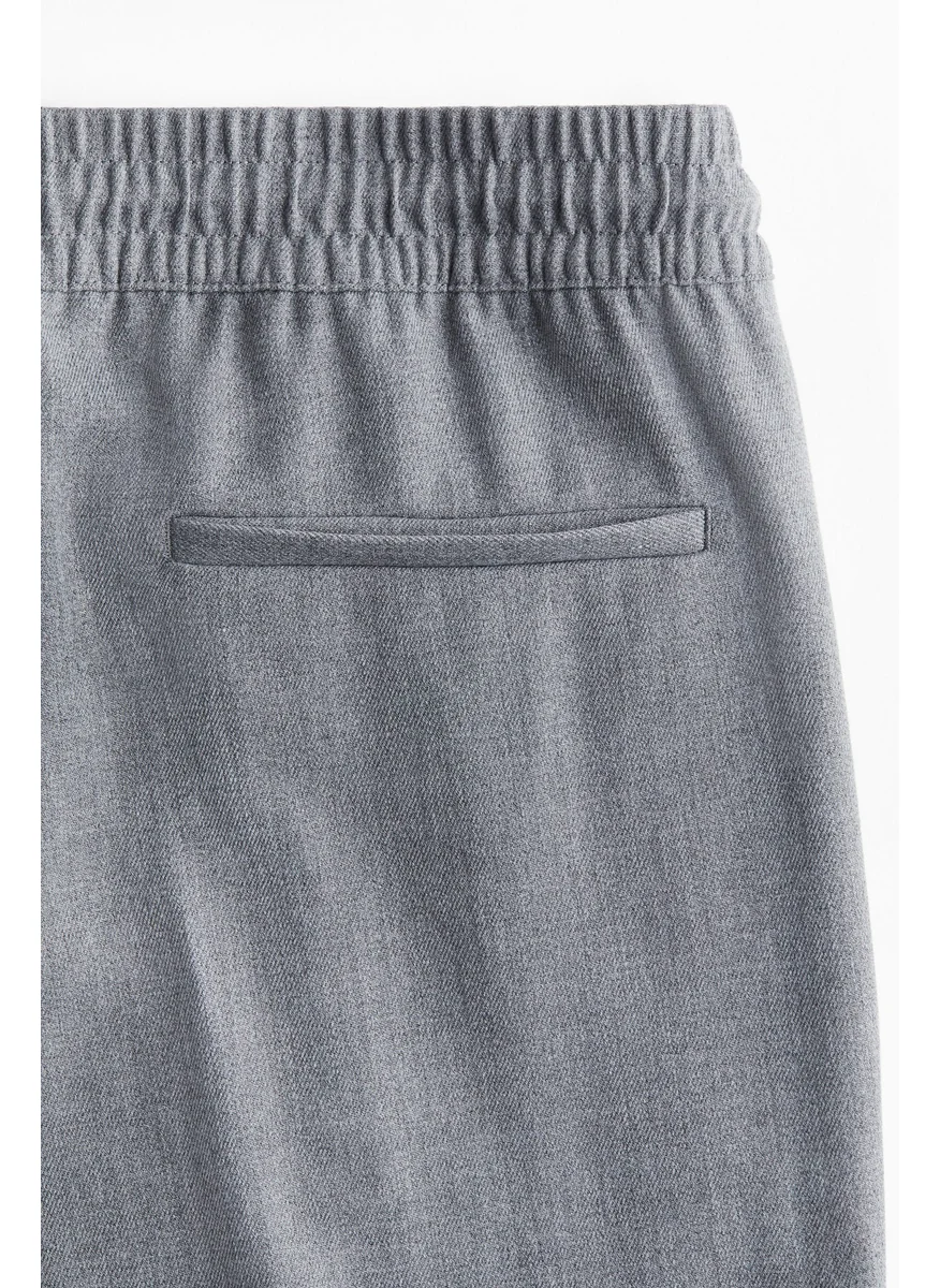 H&M Crease-Leg Drawstring Trousers