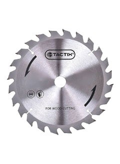 Tactix 40-Teeth 8000RPM Strong Tungsten Carbide Cutting Disc Silver 185 mm 434637  - Image 1
