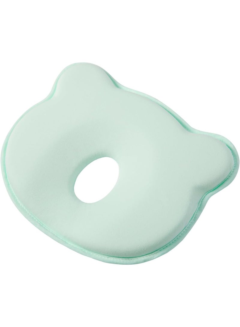 Pediatric Head Shaping Pillow for Infants, Anti Flat Head Baby Pillow with Breathable Memory Foam, Ergonomic Support Cushion for Newborn Head and Neck Alignment - Image 3