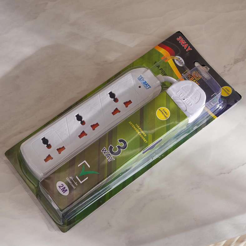 Pan Home Tekbatt 3-Way Universal Extension - White - Image 3