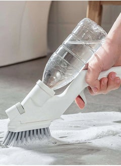 5pc Spray Water Cleaning Brush Set: Press Spray Jet Window Clean Sponge Wiper, Multi-functional Glass Cleaner for Home