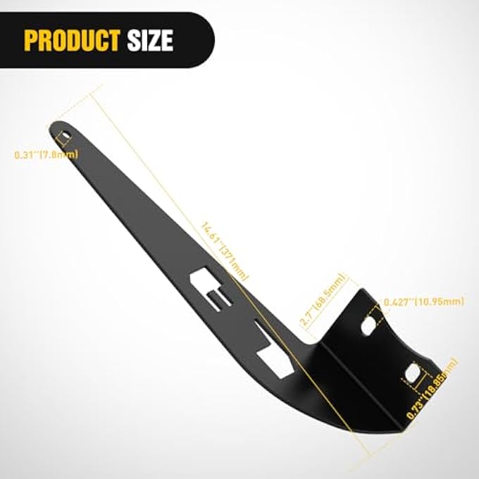 rayihni حامل شريط إضاءة LED بحجم 52 بوصة لتركيب السقف العلوي لسيارة تويوتا FJ كروزر مع رف السقف 2007 2008 2009 2010 2011 2012 2013 2014 - Image 3