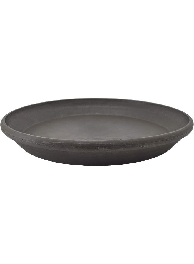 Generic Psw  Ap35Dc Saucer Drip, Durable Water Tray For Indoor And Outdoor Flower Plant Pots And Planters, 15-Inch, Dark Charcoal  - Image 2