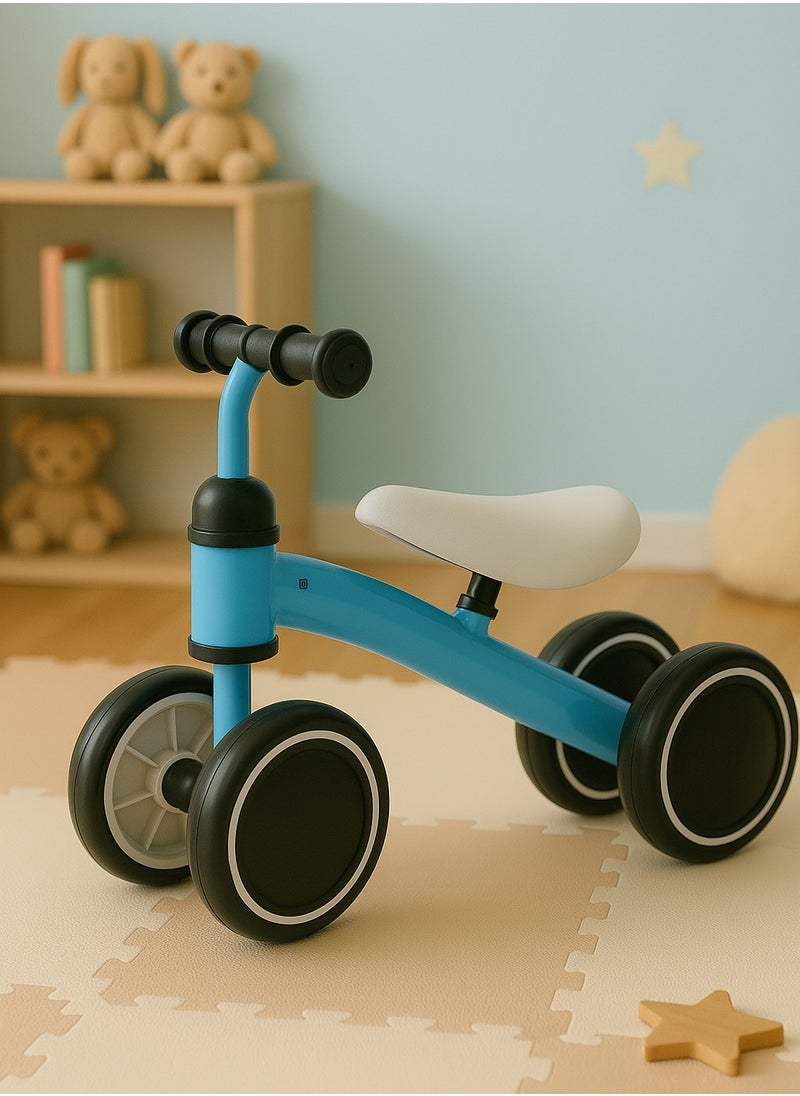 F.A.M.S Kids Balance Bike – Lightweight, Adjustable, Puncture-Proof, Safe and Fun Learning Bike for Toddlers – Ergonomic Design with Soft Non-Slip Handles, Vibrant Colors  - Image 1