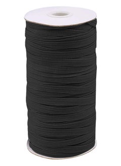 Generic Elastic Cord 5mm 70-Yards Black Elastic Band Flat Elastic Cord Elastic Rope Heavy Stretch Knit Strap Roll Elastic Spool Elastic Bands for Sewing Clothes,Crafts  - Image 4