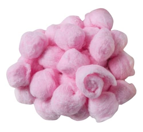 Creativity Street Cotton Decorated Craft Fluff Ball, Pink, Pack of 100,4 oz - Image 2
