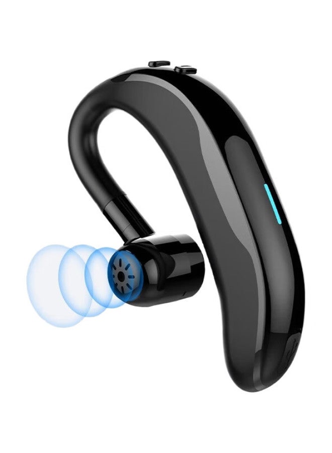 Masentek سماعات أذن بلوتوث لاسلكية F610، سماعة أذن واحدة غير داخل الأذن، تصميم خطاف للأذن، صوت سيارة رياضية، عمر بطارية طويل، متوافقة مع هواتف وأجهزة كمبيوتر آبل، هواوي، شاومي، هونر - Image 1