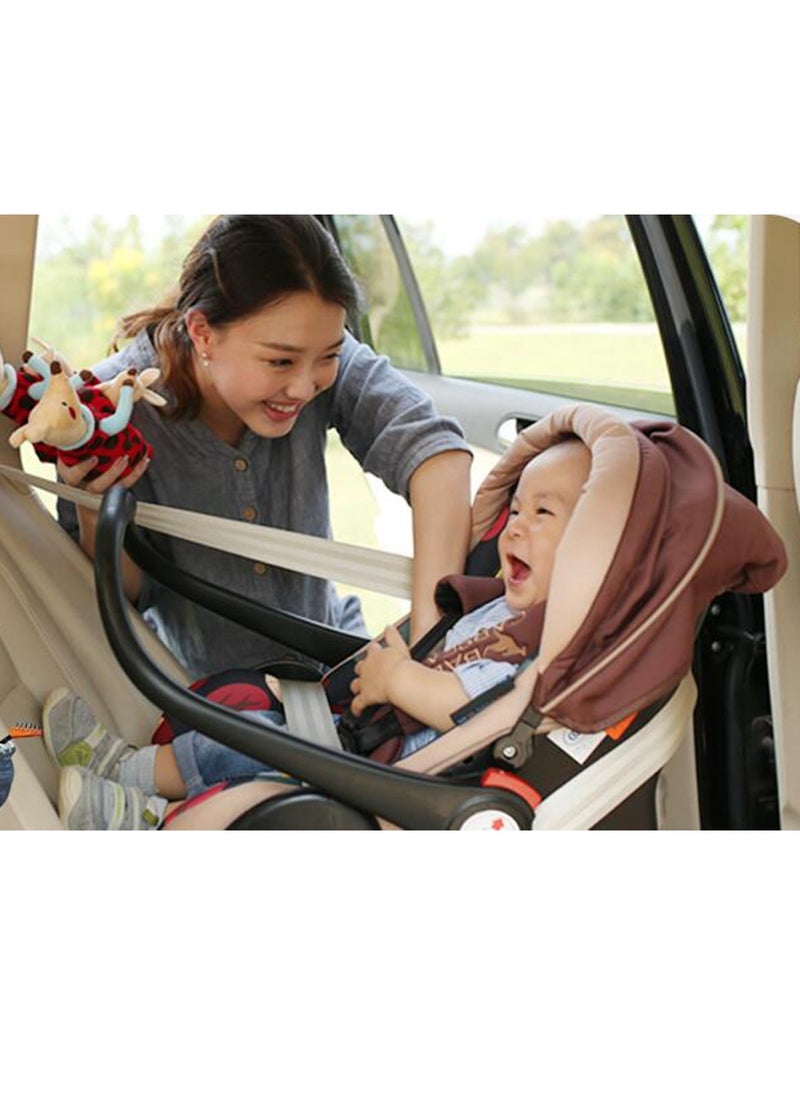 Gonice Baby Carrier Adjustable Canopy And Handle Extra Protection 3 Point Safety Harness Suitable From 0 Months To 12 Months  - Image 2