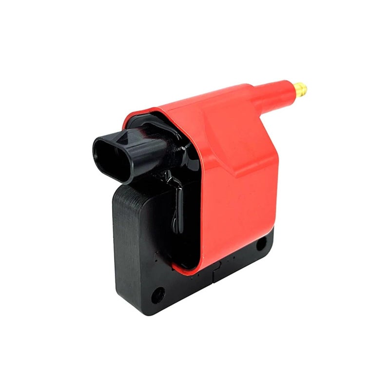Ignition Coil: Red, Performance Ignition Coil - Compatible Ignition Coil for Dodge, Jeep, Chrysler Truck, SUV Engine Systems - Image 5