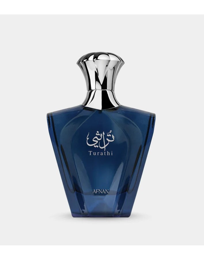Afnan Turathi Blue EDP 90ML  - Image 2