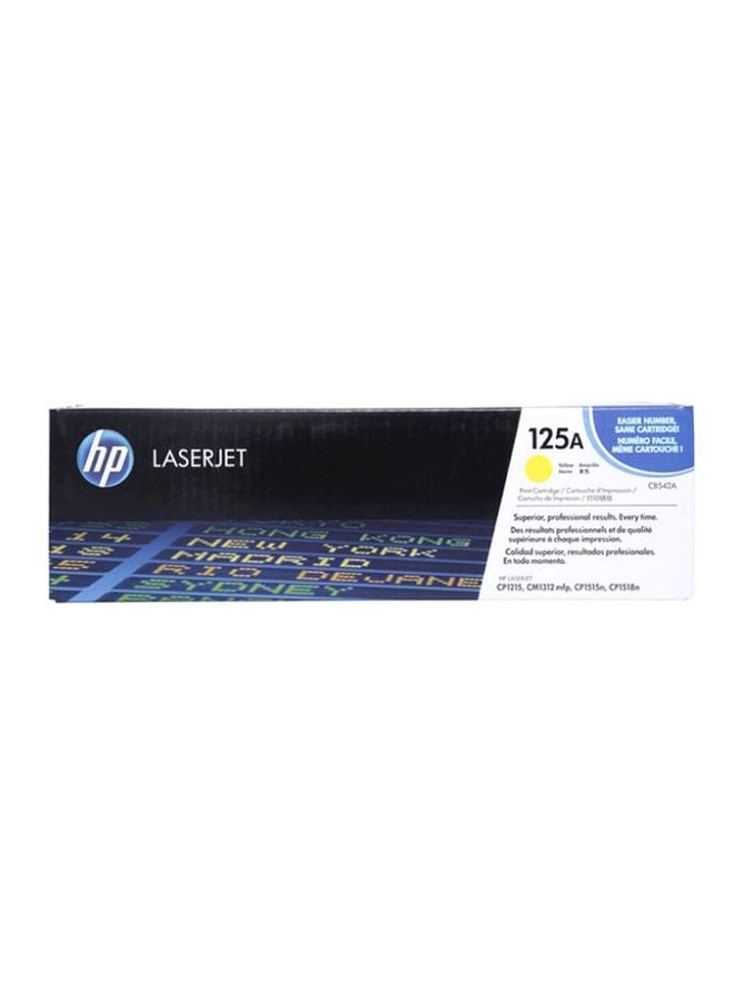 HP خرطوشة حبر 125A أصلي لطابعات ليزر جيت أصفر - Image 2