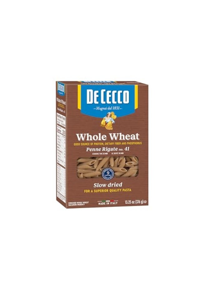 De Cecco Penne Rigate Whole Wheat 1325 oz - Image 1