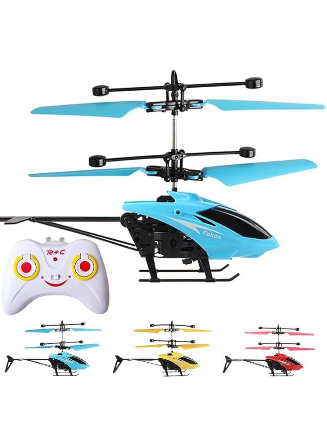 Generic Remote Control Helicopter Flying Toys, 2.5 Channel High Low Flight Suspension Induction Helicopter, Mini RC Helicopter for Kids Party Favors, Boy&Girls Birthday Gifts - multicolor