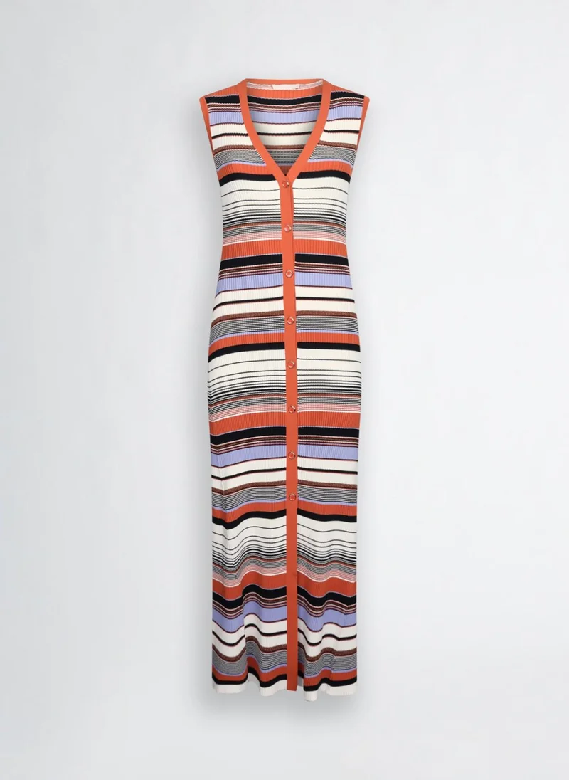Liu Jo Striped knit dress