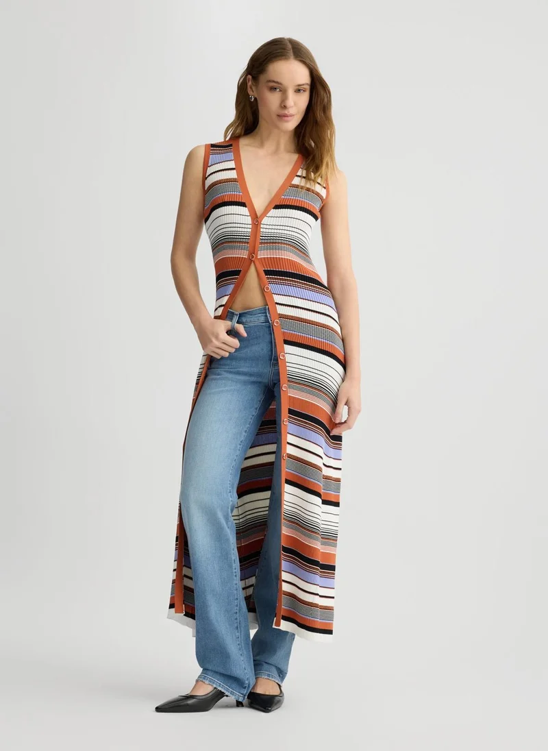 Liu Jo Striped knit dress