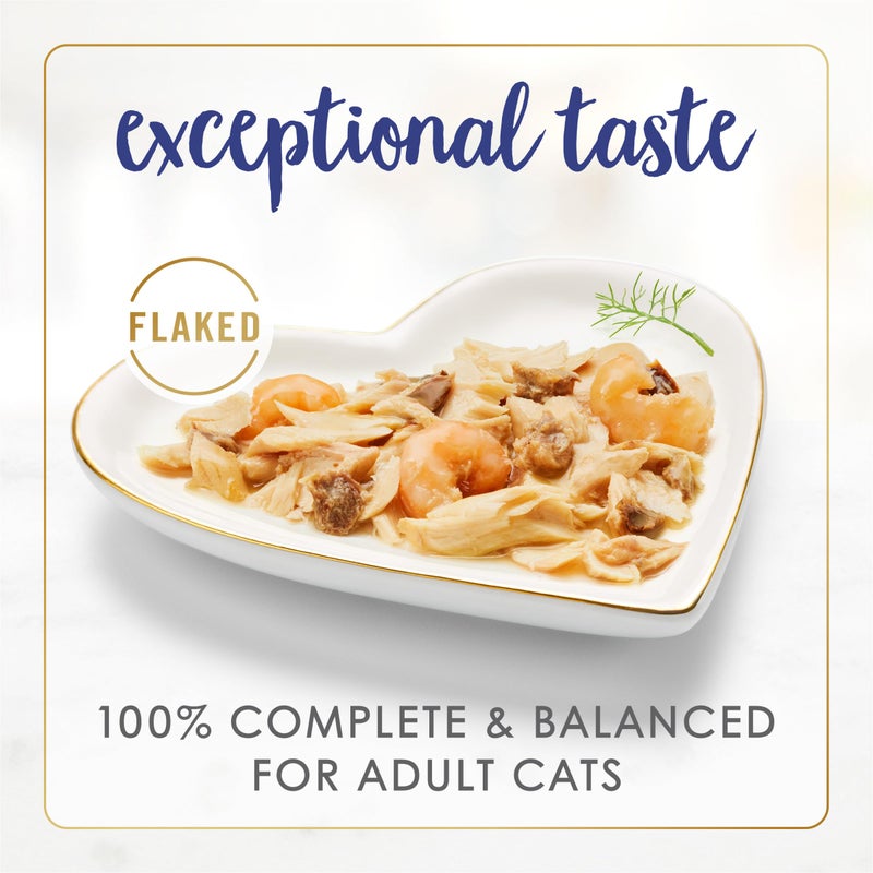 Fancy Feast Purina Fancy Feast Wet Cat Food Flaked Fish and Shrimp Feast - (Pack of 24) 3 oz. Cans - Image 2