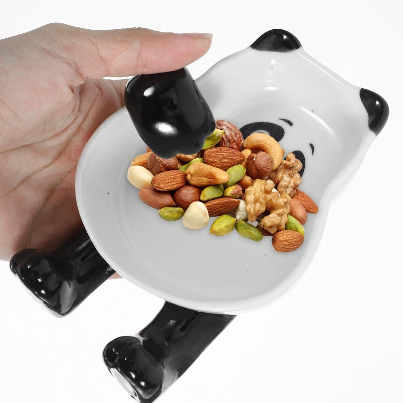 FOMIYES Ceramic Spoon Rest And Chopstick Holder Compact Cartoon Kitchen Utensil Cradle - Image 5