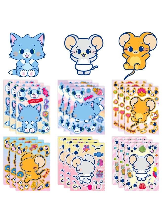 Zeemey 24pcs Whimsical Vinyl Stickers For Kids - Cute Cartoon DIY Face Changing Decals, Self-Adhesive for Luggage, Water Bottles, Phones, Skateboards - Colorful, Irregular Shapes - Perfect for Youngsters & Crafters, Cute Stickers & 24pcs Whimsical Vinyl Stickers For Kids - Cute Cartoon DIY Face Changing Decals, Self-Adhesive for Luggage, Water Bottles, Phones, Skateboards - Colorful, Irregular Shapes - Perfect for Youngsters & Crafters, Cute Stickers & 24pcs Whimsical Vinyl Stickers For Kids - Cute Cartoon DIY Face Changing Decals, Self-Adhesive for Luggage, Water Bottles, Phones, Skateboards - Colorful, Irregular Shapes - Perfect for Youngsters & Crafters, Cute Stickers & 24pcs Whimsical Vinyl Stickers For Kids - Cute Cartoon DIY Face Changing Decals, Self-Adhesive for Luggage, Water Bottles, Phones, Skateboards - Colorful, Irregular Shapes - Perfect for Youngsters & Crafters, Cute StickersBundle - Image 5