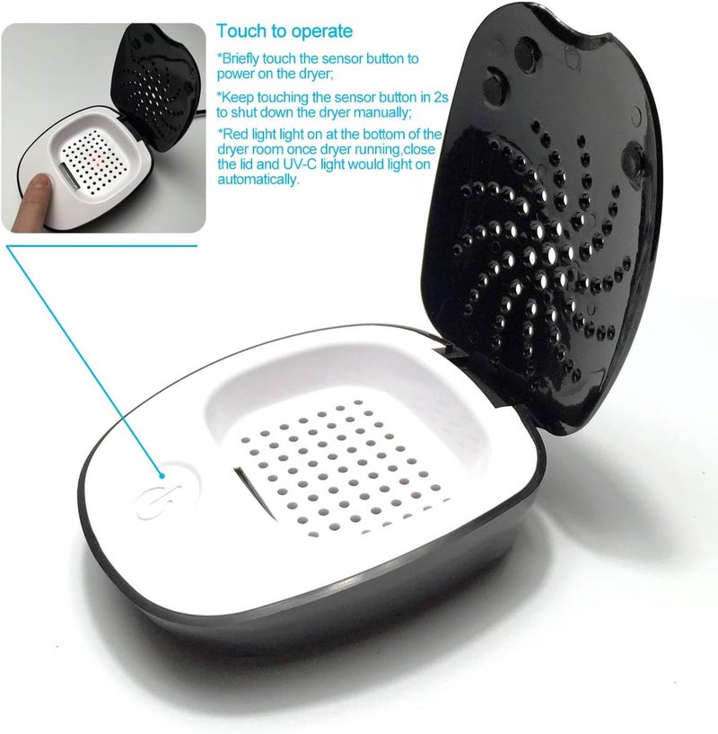 Jungle Care Portable USB Electric Dehumidifier Hearing Aid Dryer,Temperature Range 104-122 Degree,Energy-efficient and Safe - Image 4