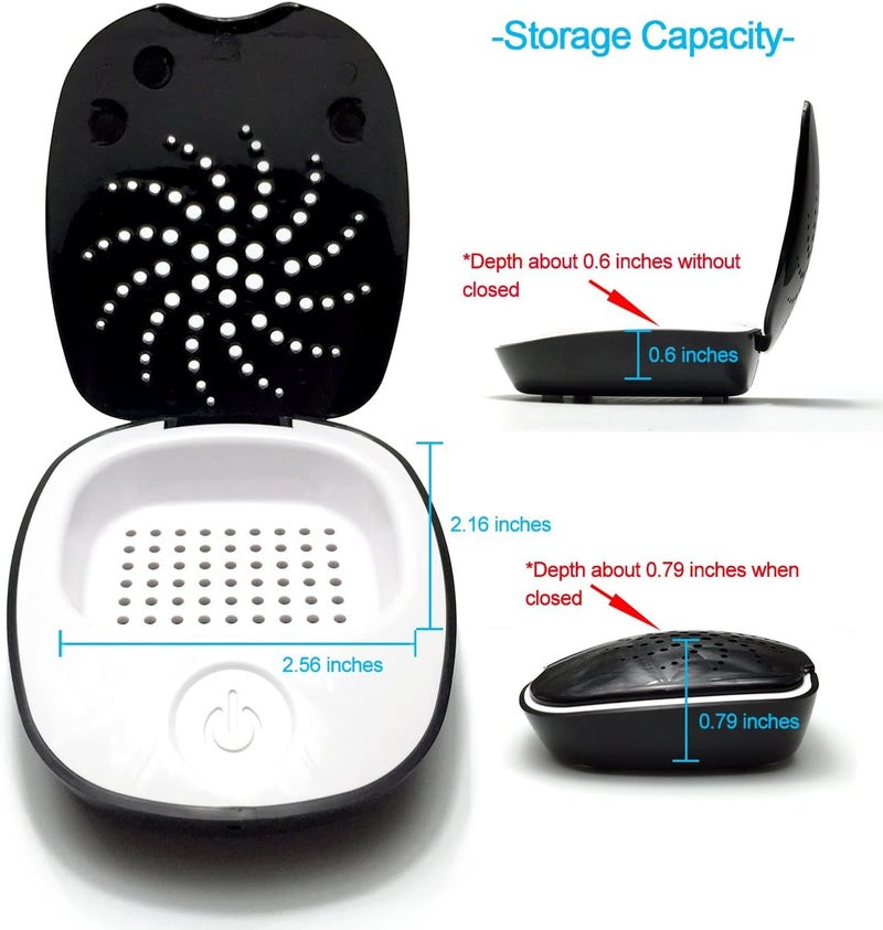 Jungle Care Portable USB Electric Dehumidifier Hearing Aid Dryer,Temperature Range 104-122 Degree,Energy-efficient and Safe - Image 3