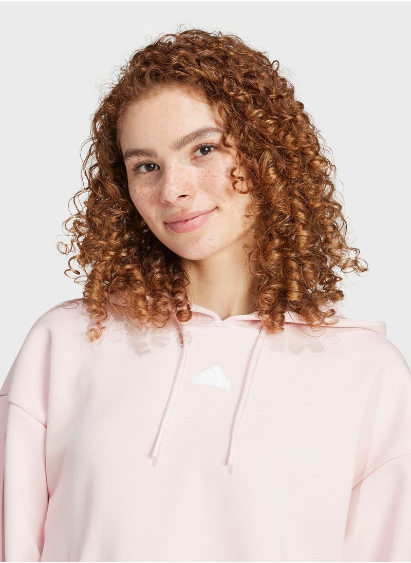 Adidas Future Icon 3 Stripe Hoodie  - Image 2