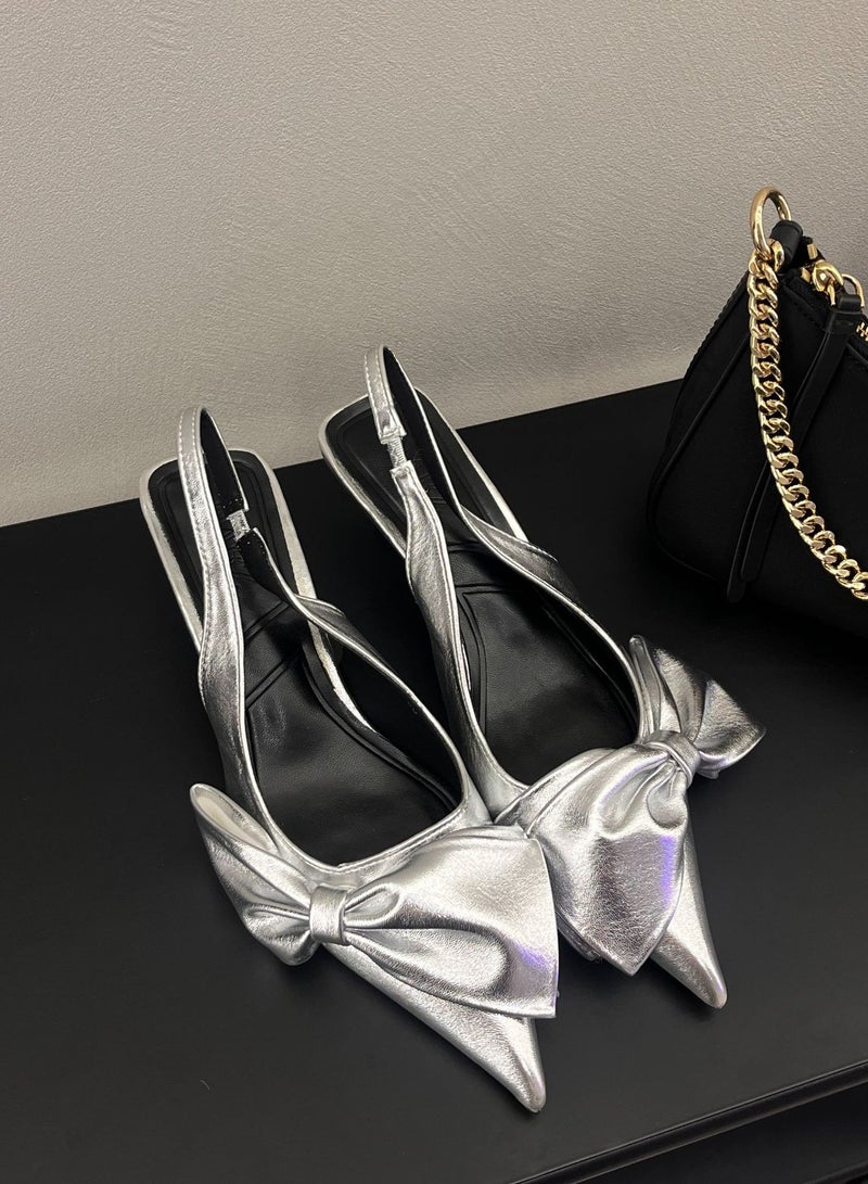 Pointed High Heels Sandals And Slippers  - Image 1