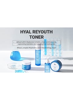 Hyal Reyouth Toner | Fast Absorbing Hydration with Hyaluronic Acid and Panthenol | Revitalizing Radiant Moisturizing Skincare for Dry and Combination Skin | Firming, Lifting, Enriching - pzsku/ZEECF2B7598270C485B40Z/45/_/1717534534/aea731d5-411e-442f-9197-9eb4d35d28ef