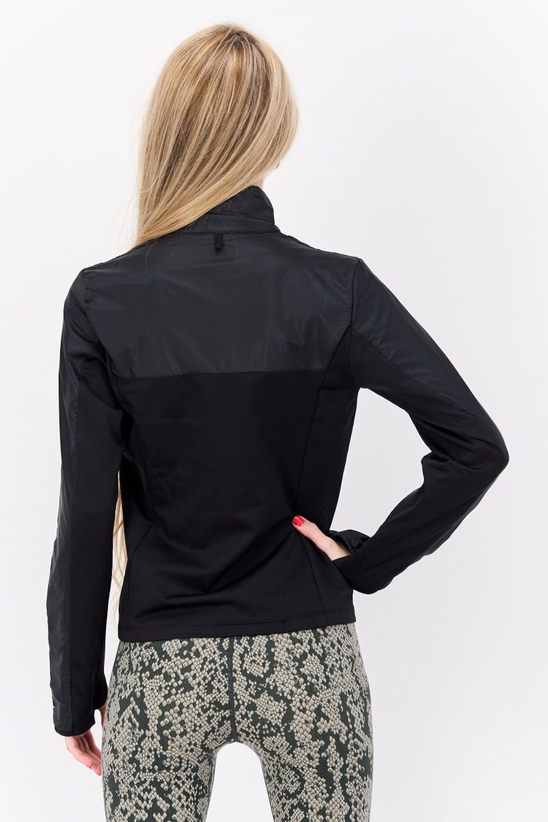 Brooks جاكيت رياضي نسائي مناسب في الهواء الطلق، أسود - Image 3