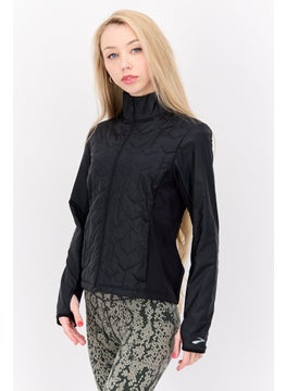 Brooks Women Sportswear Fit Outdoor Jacket, Black  - Image 2