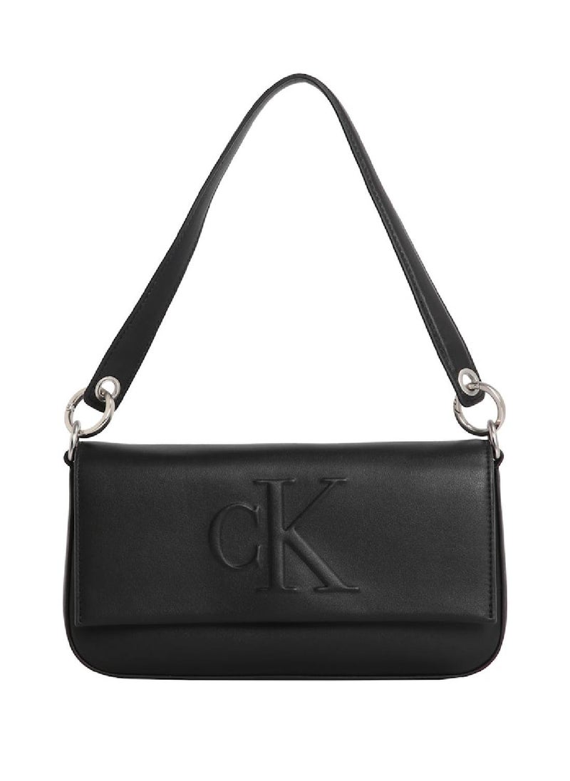 Calvin Klein Jeans Sculpted Flap Shoulder Pouch  - Image 1