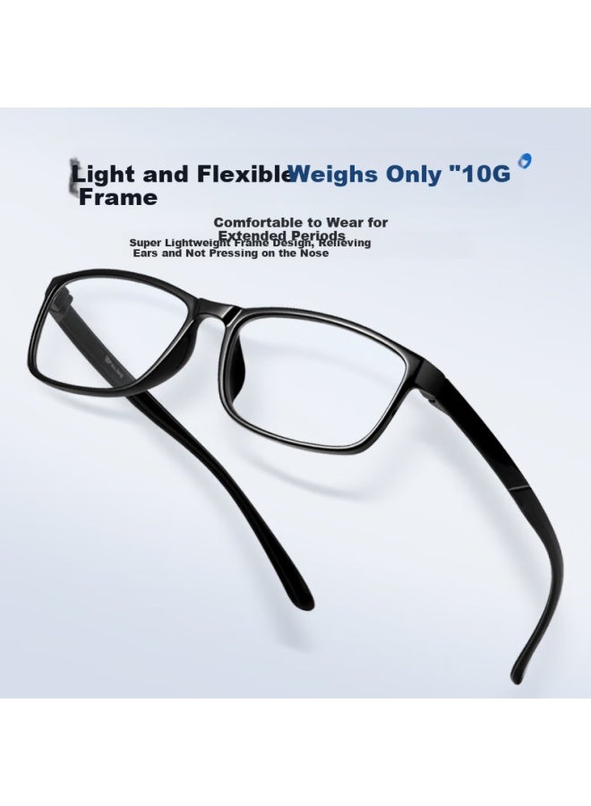 Boundless Wujing Men's Imported High Definition Genuine Anti-blue Light Reading Gl For Men And Women Top Ten Ranking Brands 100 Degrees - Image 4