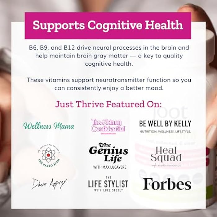 Just Thrive - Just Calm - Cortisol Manager - Calming, Memory, and Mood Support Supplement - Vegan, 30 Calm Capsules - Image 5