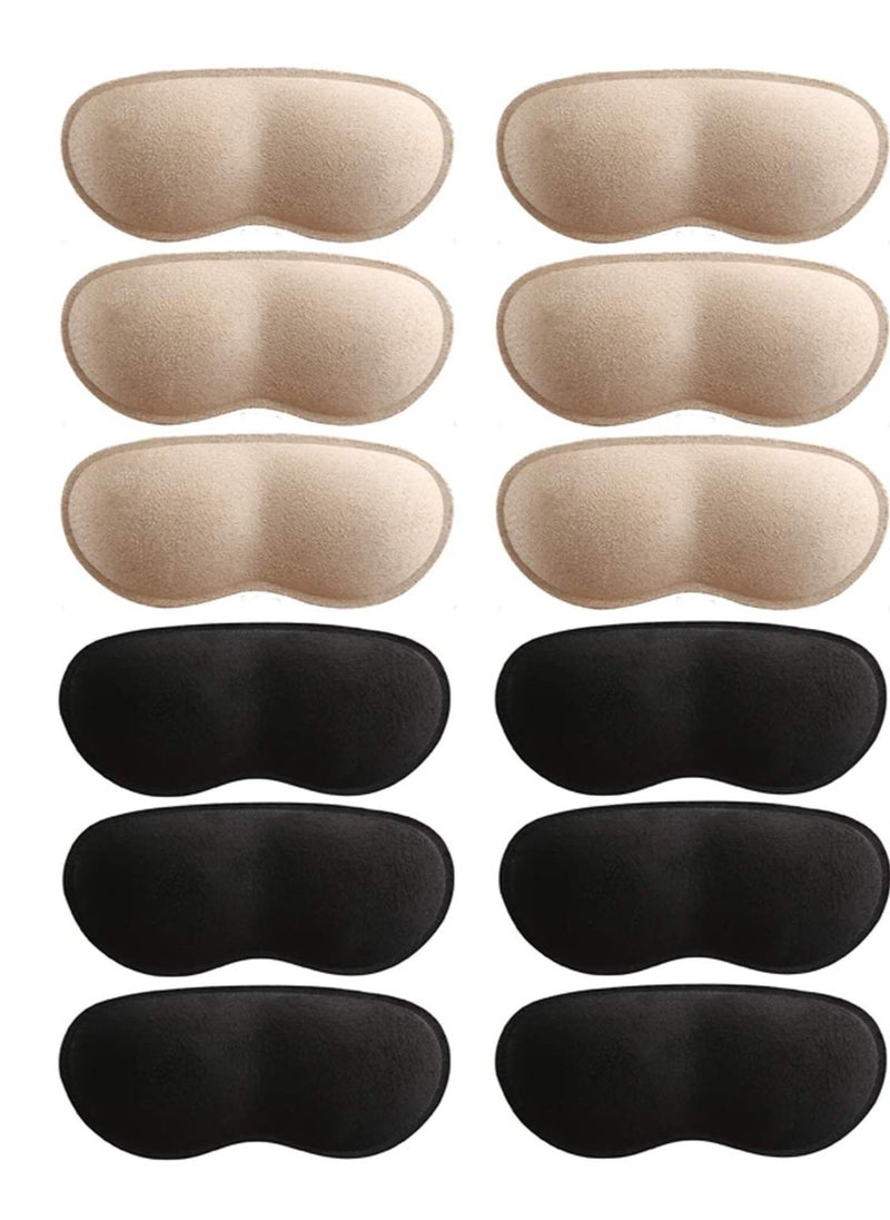KASTWAVE - 6 Pairs Heel Cushion Pad Shoe Grips Liner Insert for Shoes Too Big, Inserts Liners Loose Shoes, Preventing Slipping, Rubbing, Non-Slip - Image 1
