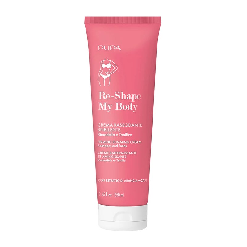 PUPA Milano ReShape My Body Firming Slimming Cream  Body Lotion  Promotes Skin Firmness  Fast Absorption  Improves Skin Tone  Fresh And Lightweight Texture  Dermatologically Tested  84 Oz