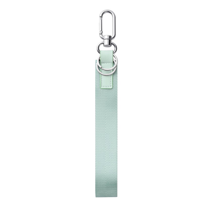 Babysun Wristlet Keychain for Women and Men Never Lost Wrist Lanyard Key Chain Holder with 2 Key Rings Wristlet Strap for Car Keys ID Badge Wallet Card Holder (Olive Green) - Image 1